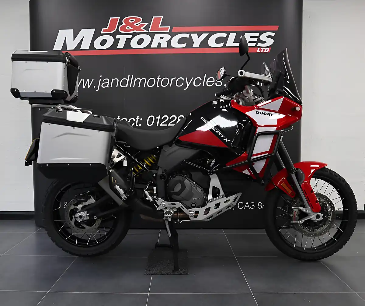Used 2025 Ducati Desert X Discovery Urban Pack Red/Black - Interior and Exterior details 2