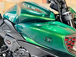 Used 2025 Ducati Diavel V4 Bentley 301 of 500 Green - Interior and Exterior details 7