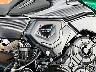 Used 2025 Ducati Diavel V4 Bentley 301 of 500 Green - Interior and Exterior details 9