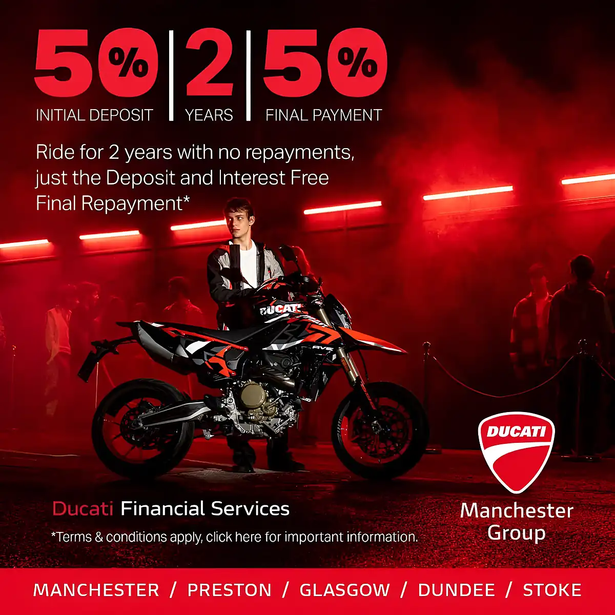 Used 2025 Ducati Hypermotard - Interior and Exterior details 2