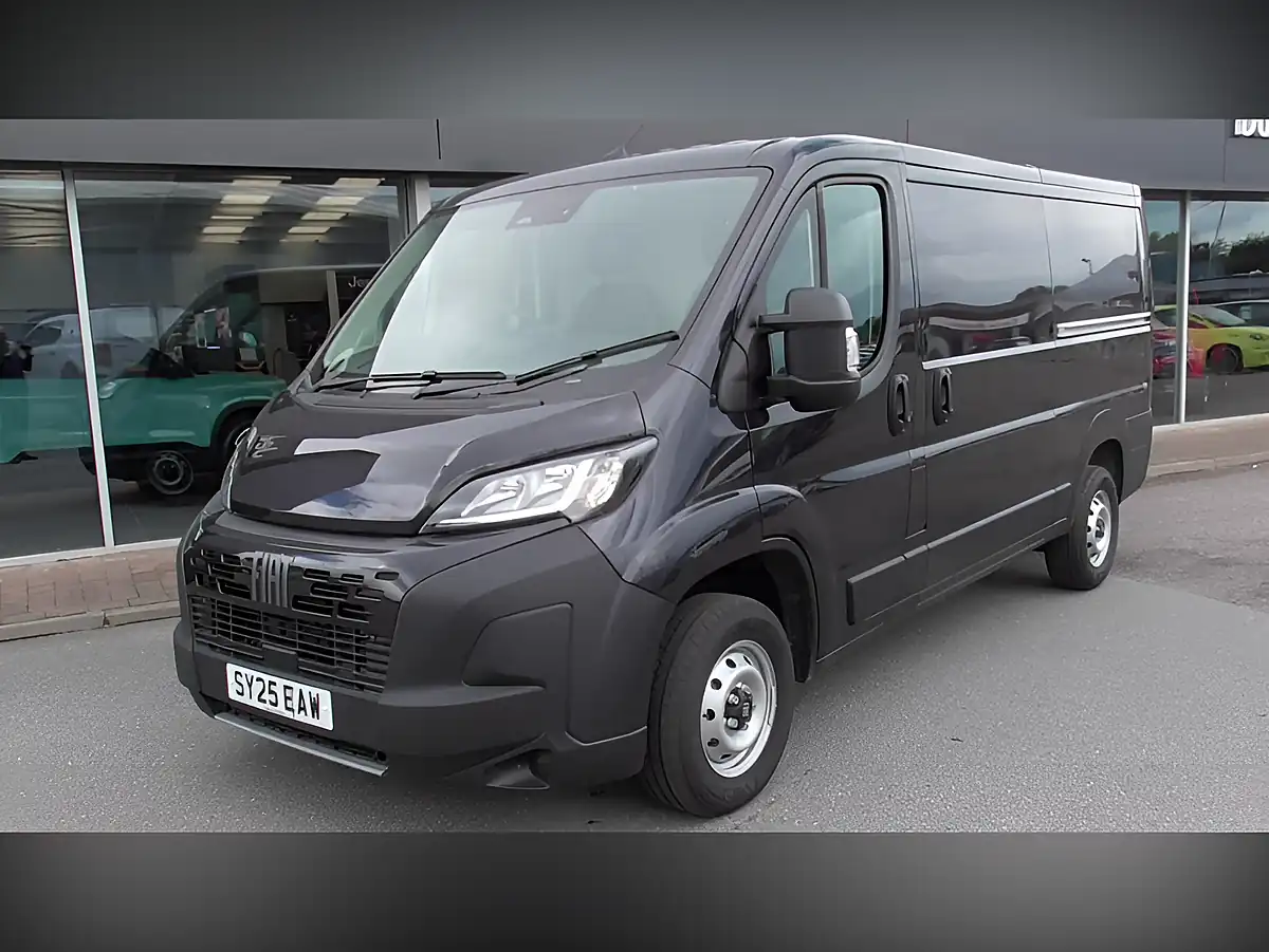 Used 2025 Fiat Ducato 35 L2 H1 Mwb Black - Interior and Exterior details 6