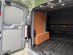 Used 2025 Ford E-Transit Custom Limited Crew Van Grey Matter - Interior and Exterior details 15