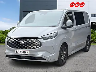 Used 2025 Ford E-Transit Custom Limited Crew Van Grey Matter - Interior and Exterior details 3