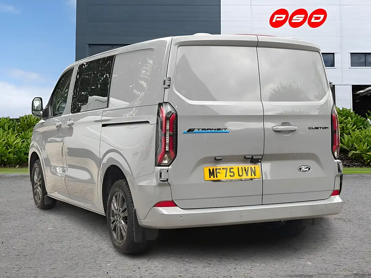 Used 2025 Ford E-Transit Custom Limited Crew Van Grey Matter - Interior and Exterior details 5