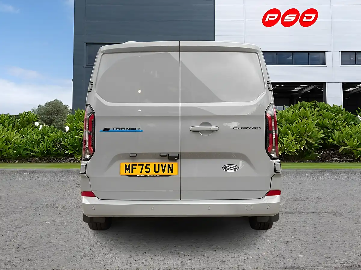 Used 2025 Ford E-Transit Custom Limited Crew Van Grey Matter - Interior and Exterior details 6
