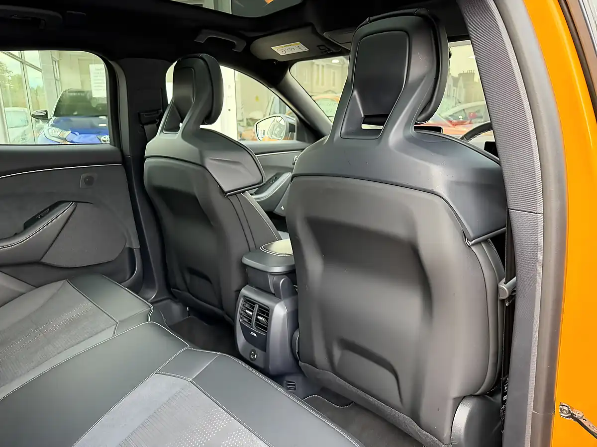Used 2025 Ford Mustang Mach-E Extended Range Orange - Interior and Exterior details 12