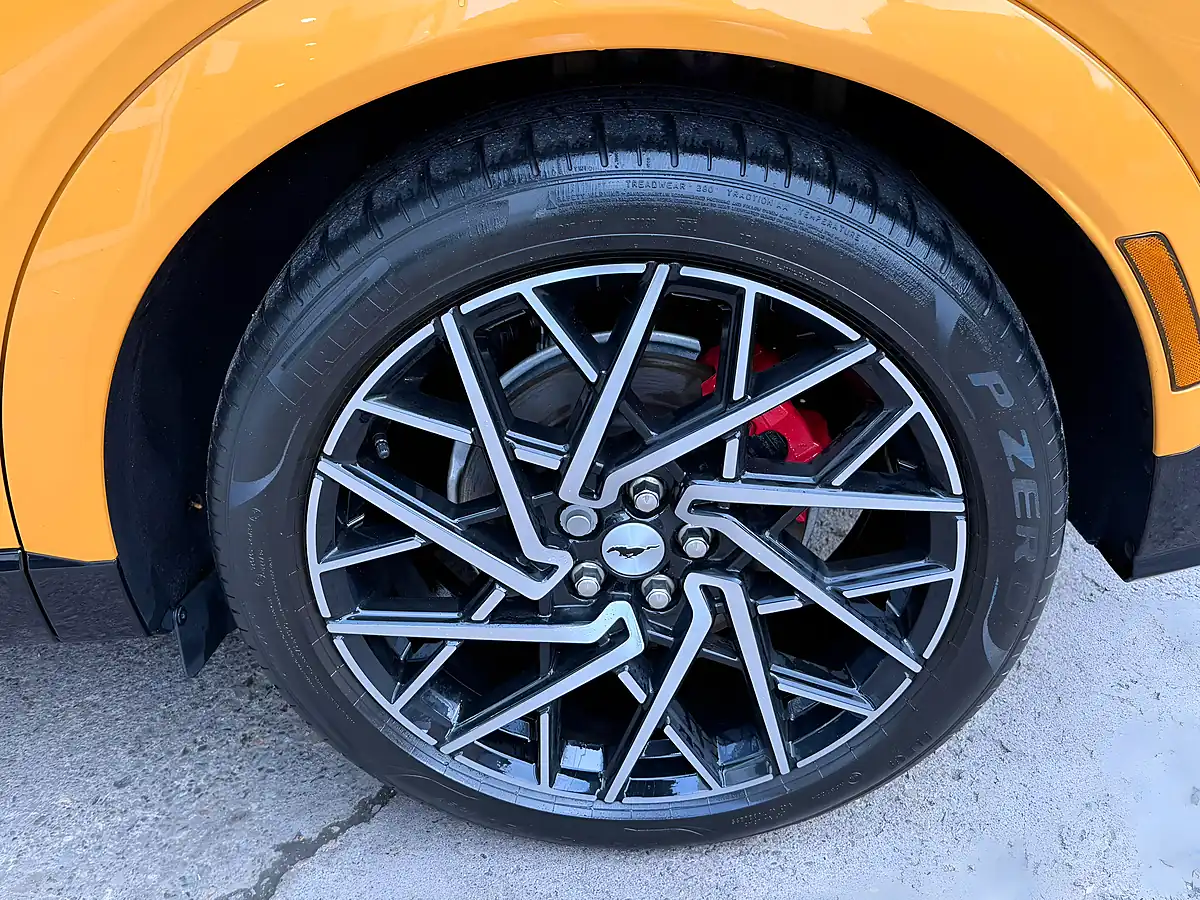 Used 2025 Ford Mustang Mach-E Extended Range Orange - Interior and Exterior details 15