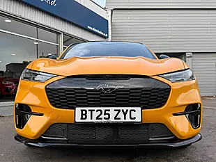 Used 2025 Ford Mustang Mach-E Extended Range Orange - Interior and Exterior details 7