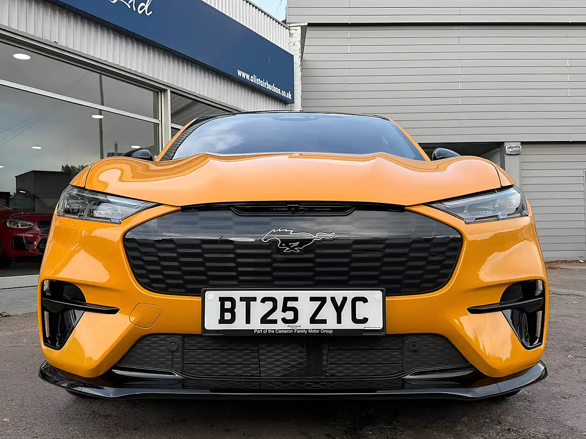 Used 2025 Ford Mustang Mach-E Extended Range Orange - Interior and Exterior details 7