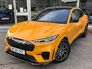 Used 2025 Ford Mustang Mach-E Extended Range Orange - Interior and Exterior details 8