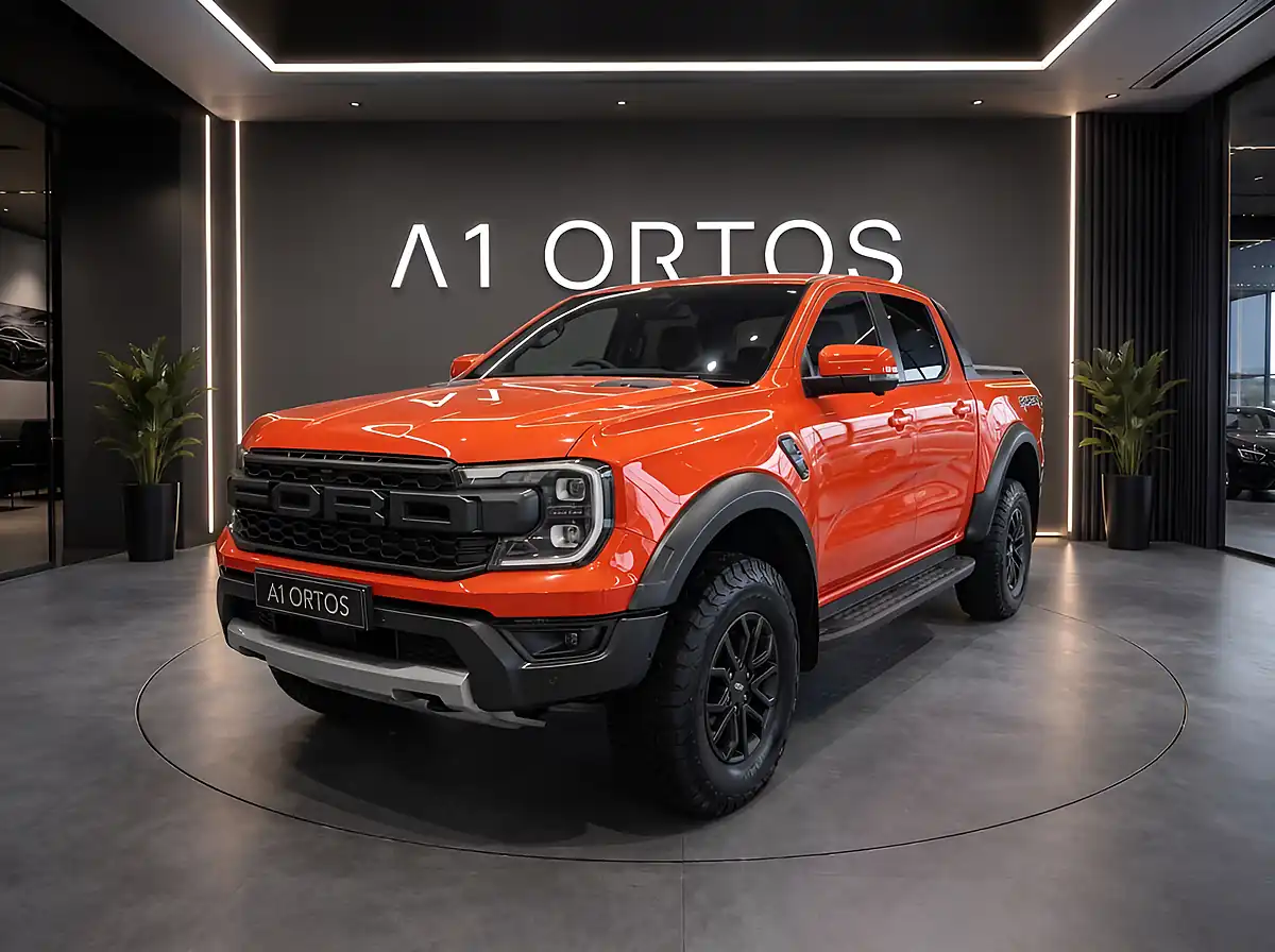 Used 2025 Ford Ranger Raptor Orange - Interior and Exterior details 3