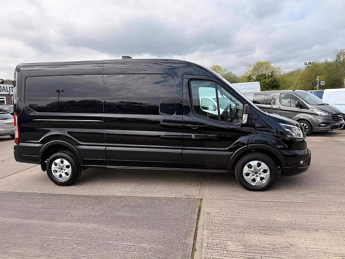 Used 2025 Ford Transit 350 Limited Black - Interior and Exterior details 2