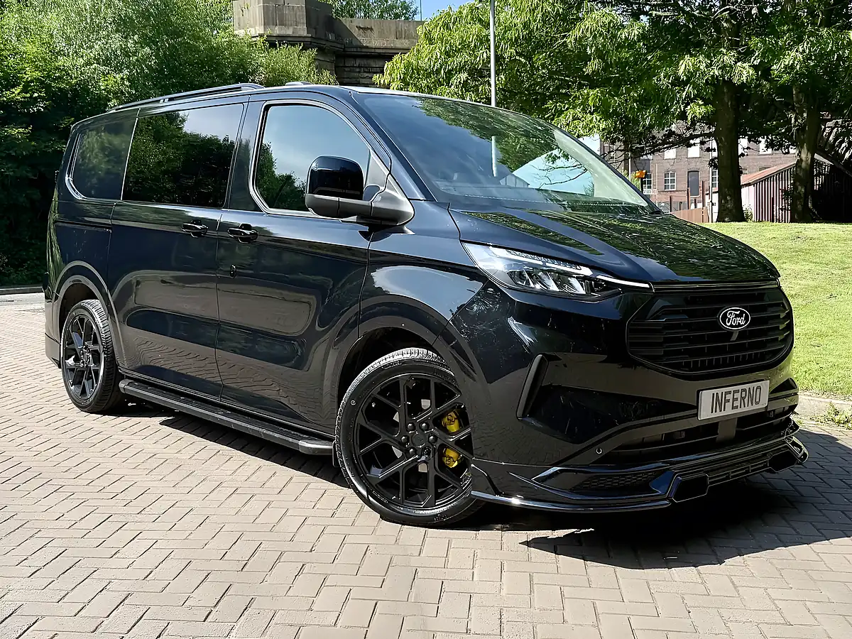 Used 2025 Ford Transit Custom 320 Limited L1H1 Dciv Black - Front View