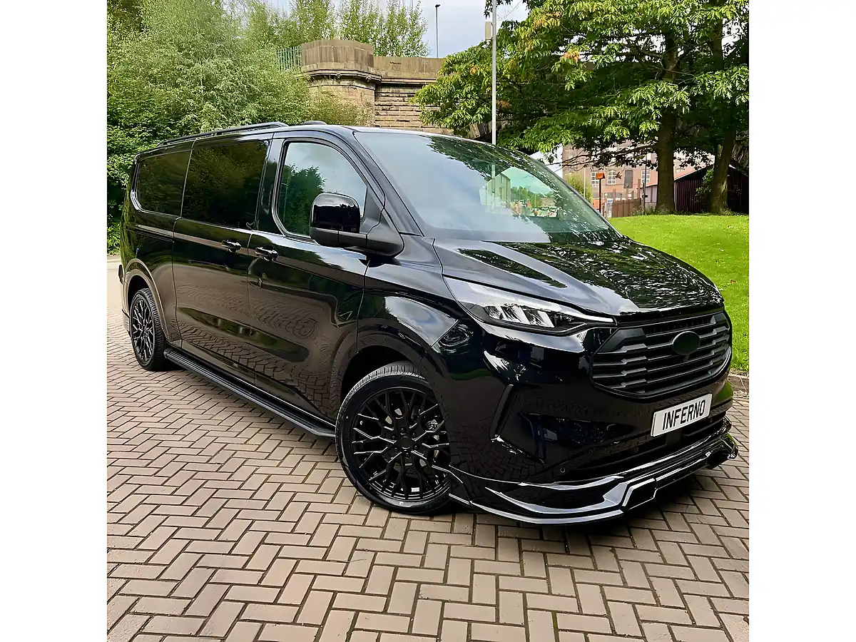 Used 2025 Ford Transit Custom 320 Limited L2h1 Dciv Agate Black - Front View