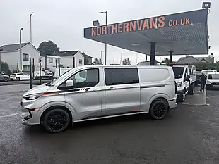 Used 2025 Ford Transit Custom Limited Moondust Silver - Interior and Exterior details 2