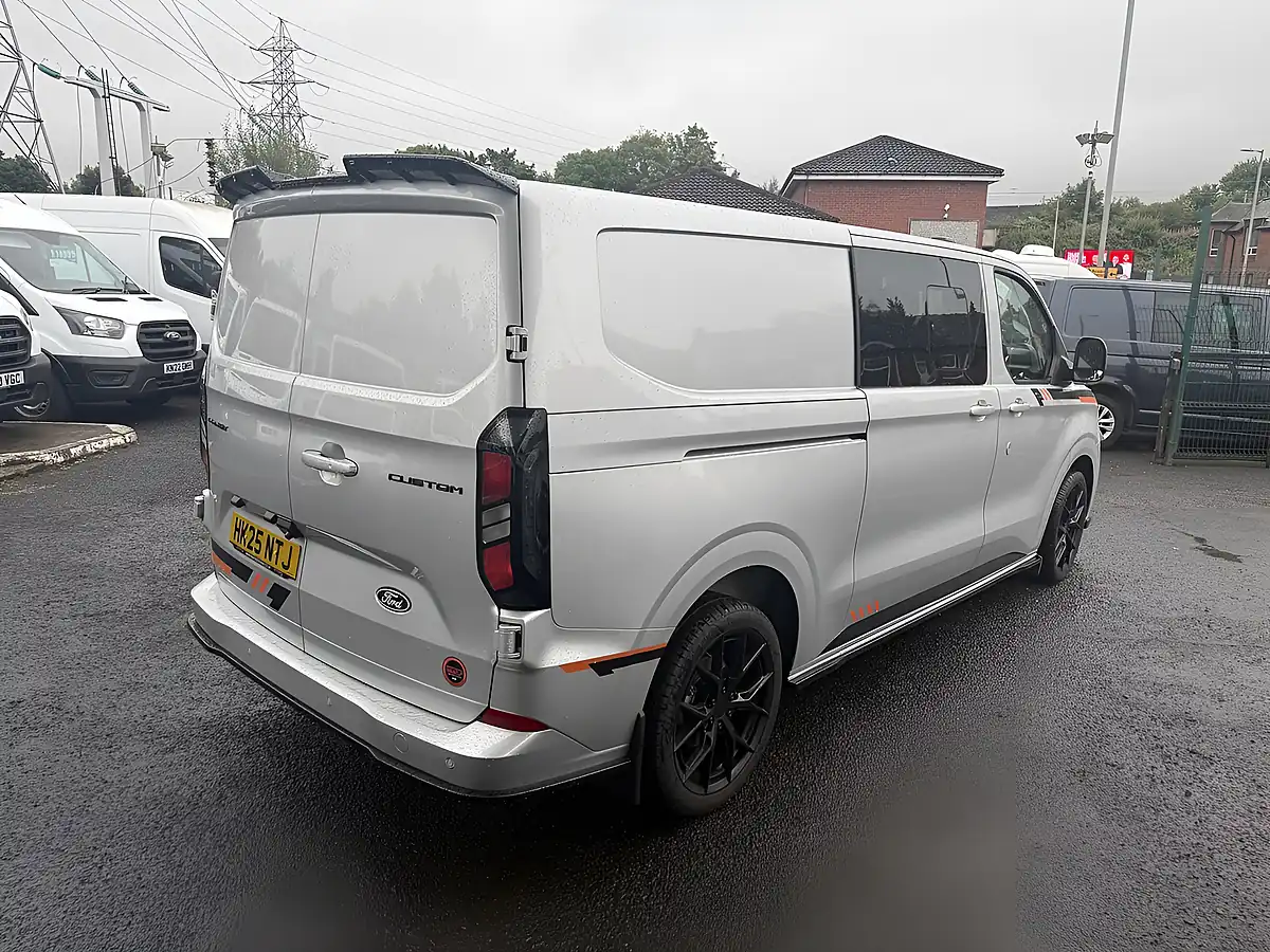 Used 2025 Ford Transit Custom Limited Moondust Silver - Interior and Exterior details 4