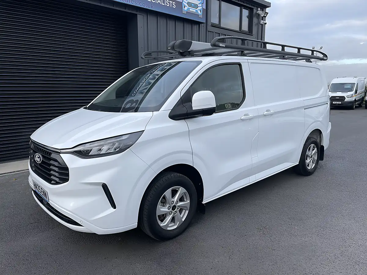 Used 2025 Ford Transit Custom Limited Swb White - Interior and Exterior details 2