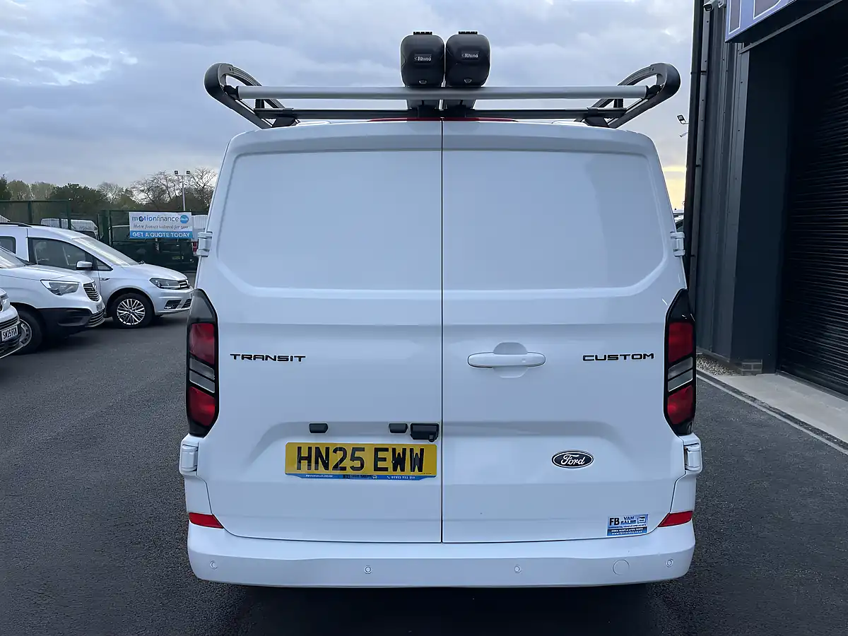Used 2025 Ford Transit Custom Limited Swb White - Interior and Exterior details 6