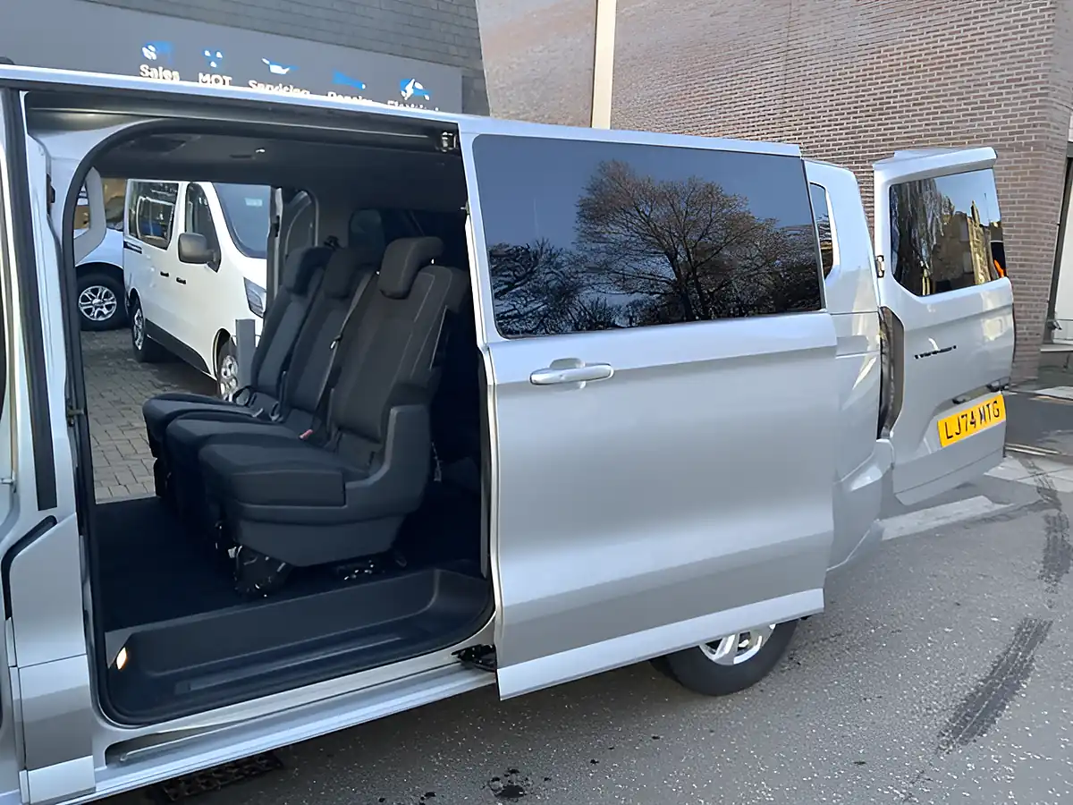 Used 2025 Ford Transit Custom Limited Tourneo Moondust Silver - Interior and Exterior details 10