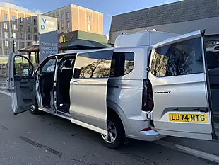 Used 2025 Ford Transit Custom Limited Tourneo Moondust Silver - Interior and Exterior details 11
