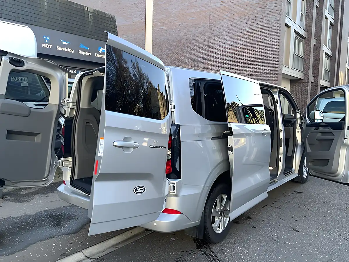 Used 2025 Ford Transit Custom Limited Tourneo Moondust Silver - Interior and Exterior details 12