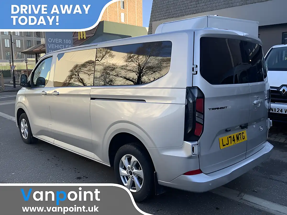 Used 2025 Ford Transit Custom Limited Tourneo Moondust Silver - Interior and Exterior details 5