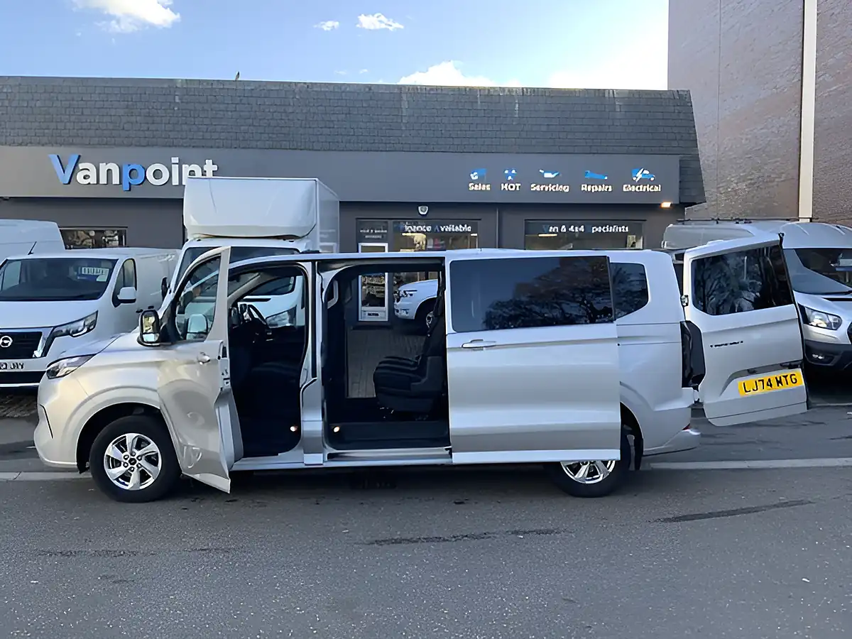 Used 2025 Ford Transit Custom Limited Tourneo Moondust Silver - Interior and Exterior details 7