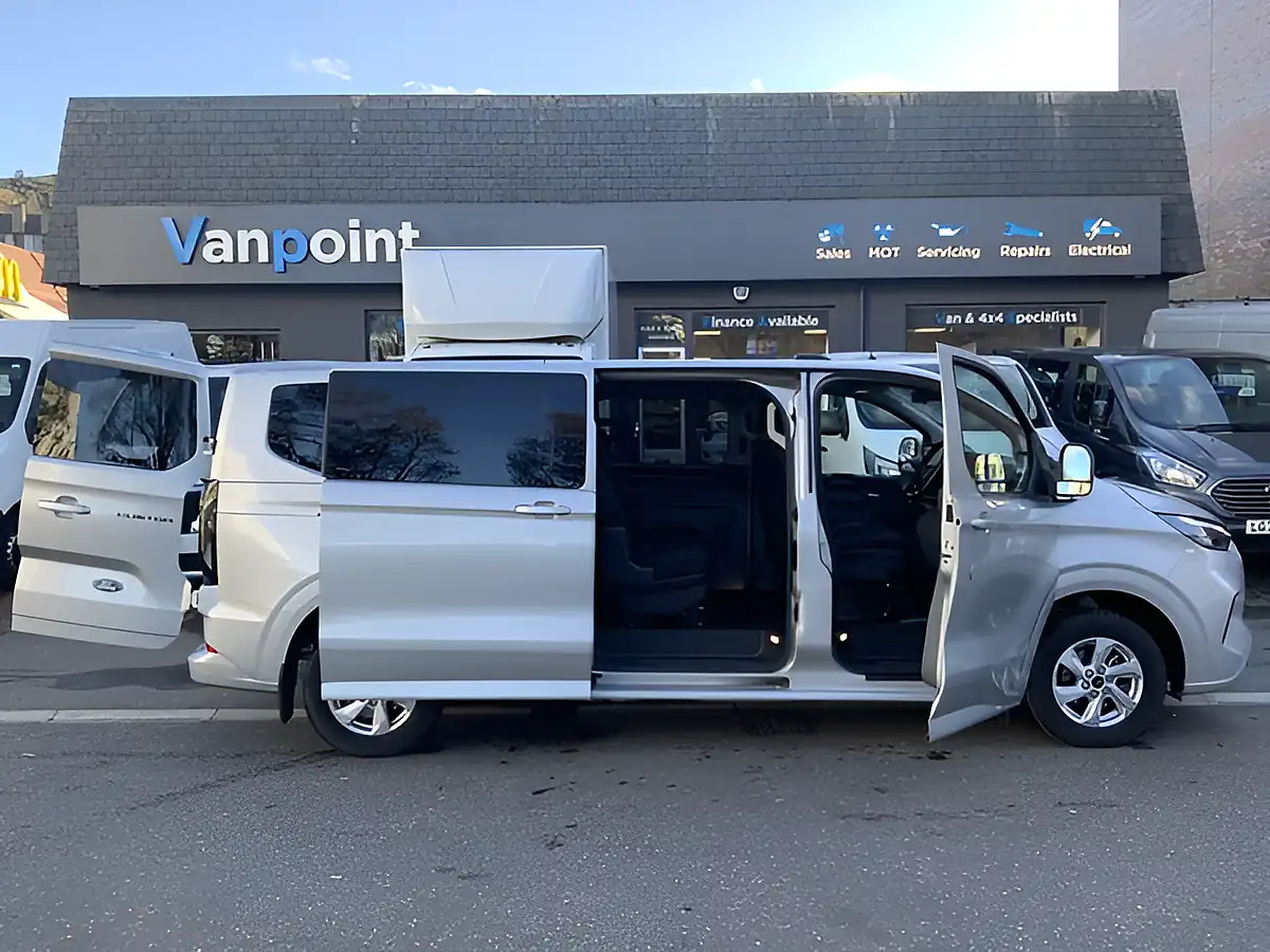 Used 2025 Ford Transit Custom Limited Tourneo Moondust Silver - Interior and Exterior details 8