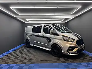 Used 2025 Ford Transit Custom Ms-Rt Crew Van Double Cab Grey - Interior and Exterior details 3