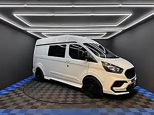 Used 2025 Ford Transit Custom Ms-Rt Crew Van Double Cab Grey - Interior and Exterior details 5