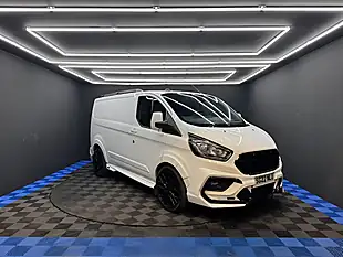Used 2025 Ford Transit Custom Ms-Rt Crew Van Double Cab Grey - Interior and Exterior details 6
