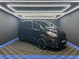 Used 2025 Ford Transit Custom Ms-Rt Crew Van Double Cab Grey - Interior and Exterior details 7