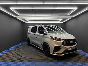 Used 2025 Ford Transit Custom Ms-Rt Crew Van Grey Matter - Interior and Exterior details 2