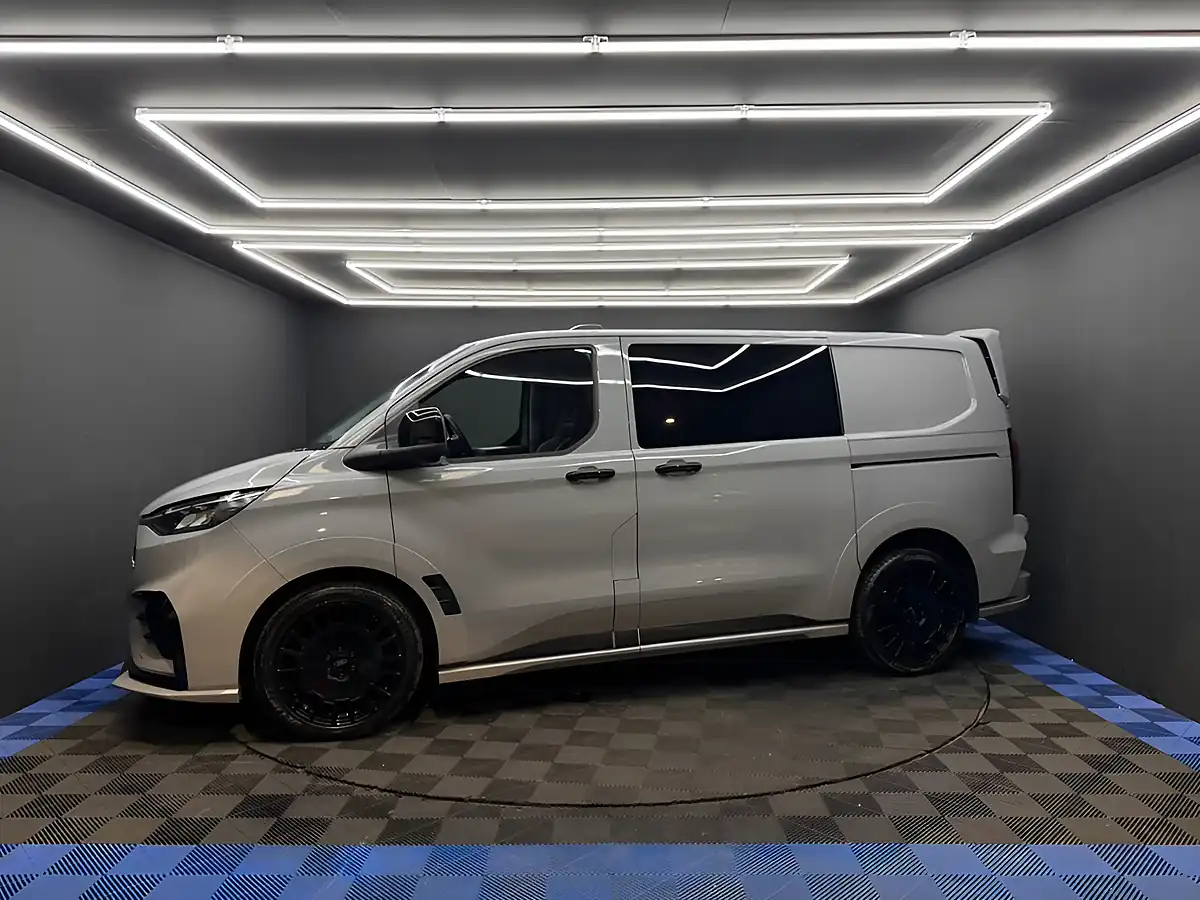 Used 2025 Ford Transit Custom Ms-Rt Crew Van Grey Matter - Interior and Exterior details 9