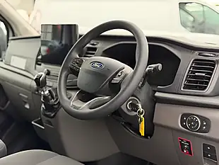 Used 2025 Ford Transit Leader Chassis Cab White - Interior and Exterior details 4