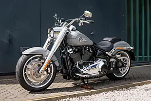 Used 2025 Harley-Davidson Fat Boy Billiard Grey - Interior and Exterior details 16
