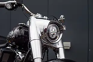 Used 2025 Harley-Davidson Fat Boy Vivid Black - Interior and Exterior details 5