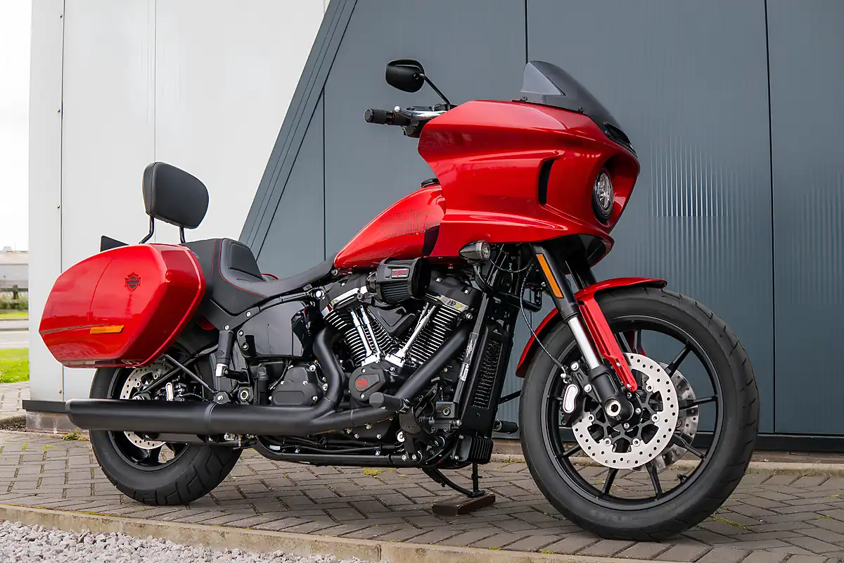 Used 2025 Harley-Davidson Low Rider ST Brilliant Red - Front View