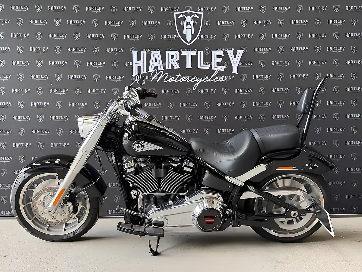 Used 2025 Harley-Davidson Softail Fat Boy Flstf Black - Interior and Exterior details 2