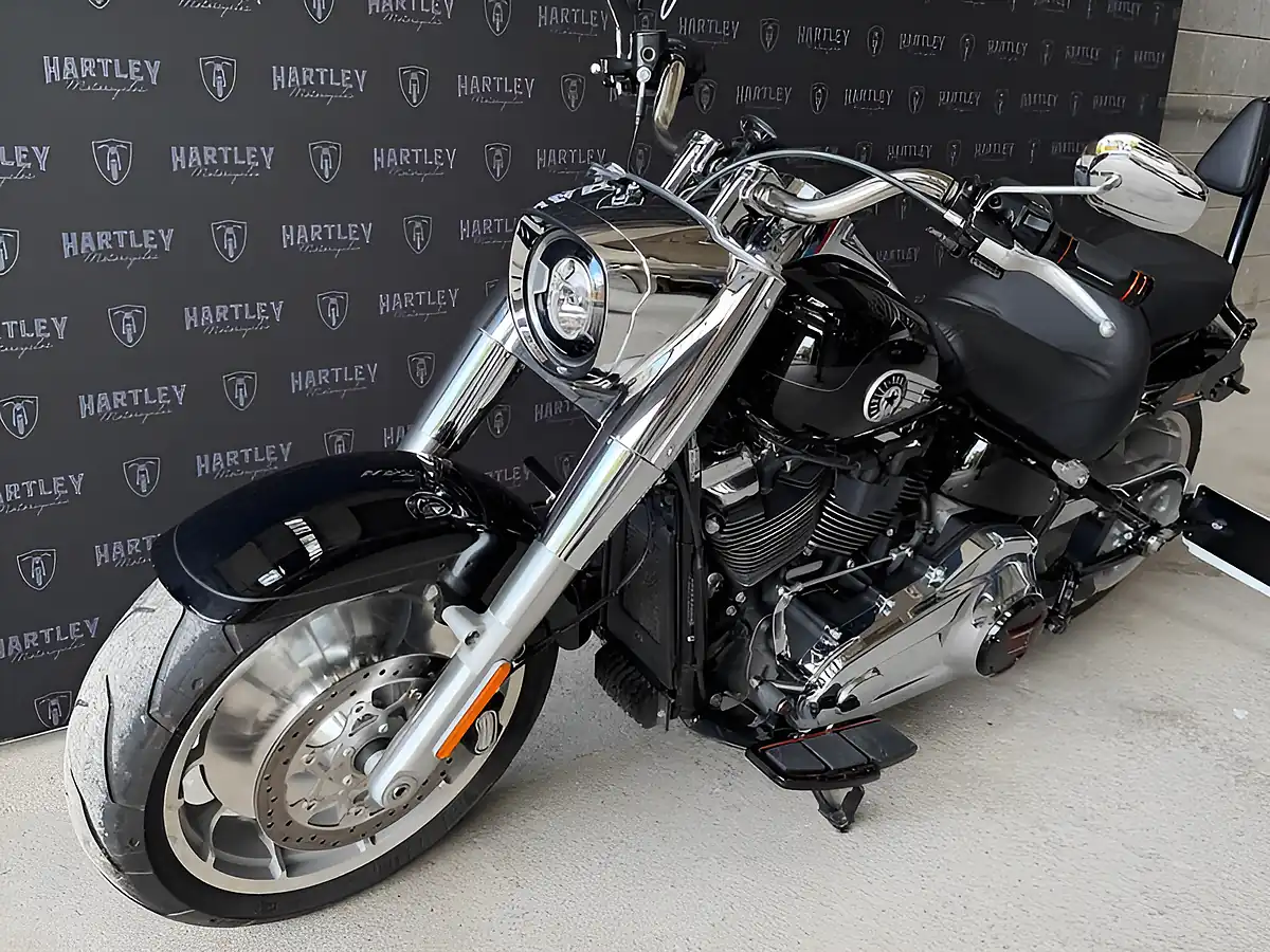 Used 2025 Harley-Davidson Softail Fat Boy Flstf Black - Interior and Exterior details 3