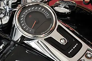 Used 2025 Harley-Davidson Softail Flstf Fat Boy Black - Interior and Exterior details 11
