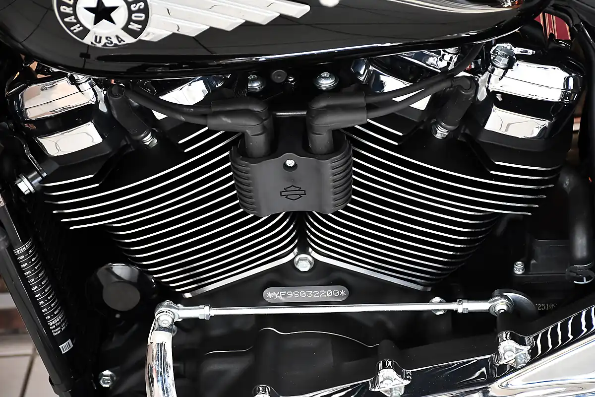 Used 2025 Harley-Davidson Softail Flstf Fat Boy Black - Interior and Exterior details 12