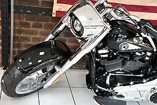 Used 2025 Harley-Davidson Softail Flstf Fat Boy Black - Interior and Exterior details 14