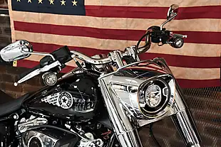 Used 2025 Harley-Davidson Softail Flstf Fat Boy Black - Interior and Exterior details 19