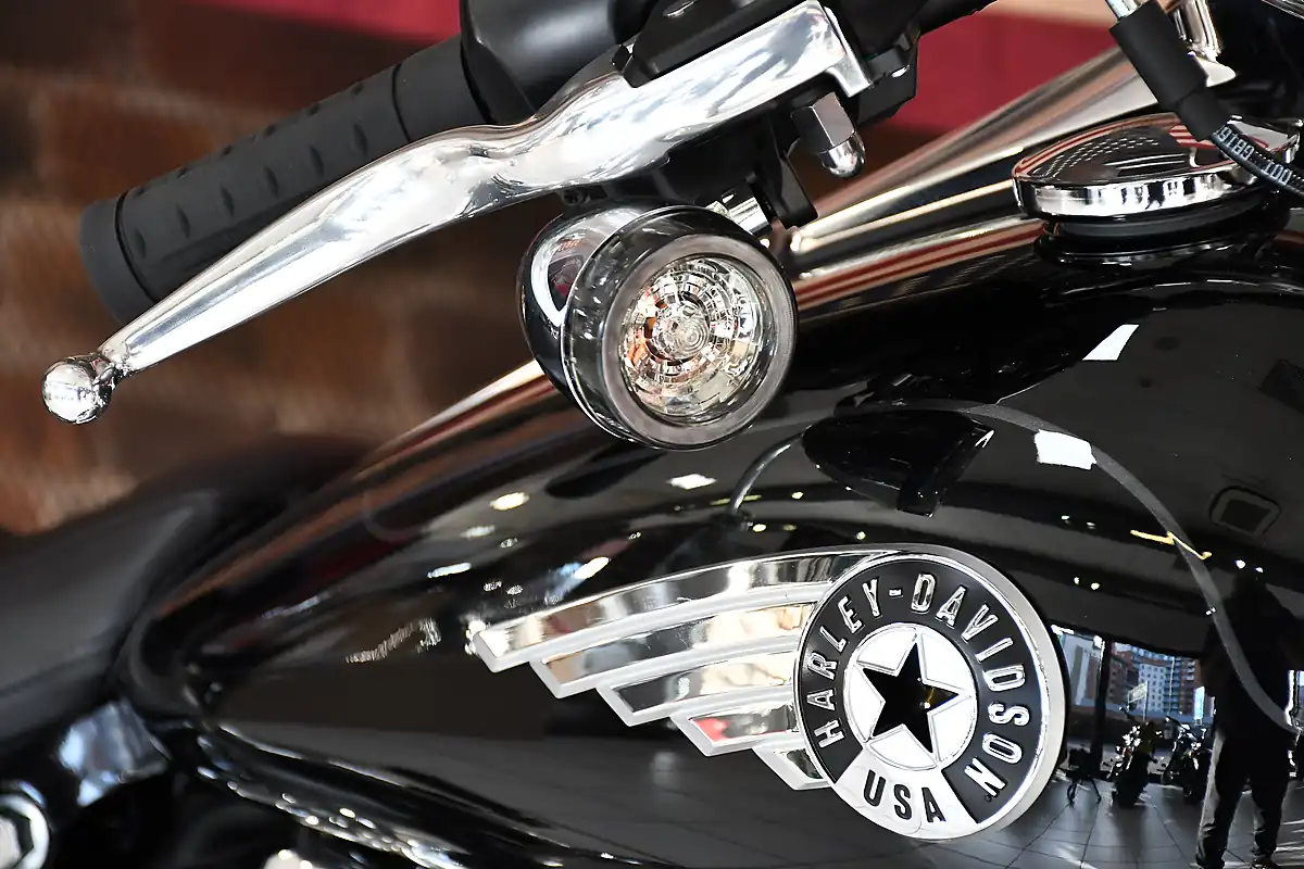 Used 2025 Harley-Davidson Softail Flstf Fat Boy Black - Interior and Exterior details 3
