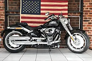 Used 2025 Harley-Davidson Softail Flstf Fat Boy Black - Interior and Exterior details 7