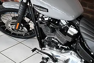 Used 2025 Harley-Davidson Street Bob Billiard Gray - Interior and Exterior details 12