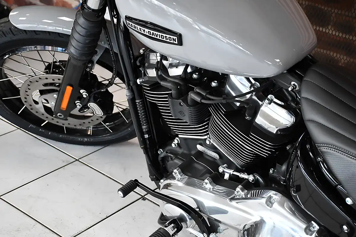 Used 2025 Harley-Davidson Street Bob Billiard Gray - Interior and Exterior details 12