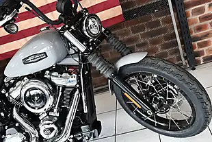 Used 2025 Harley-Davidson Street Bob Billiard Gray - Interior and Exterior details 18