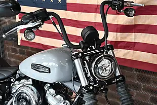 Used 2025 Harley-Davidson Street Bob Billiard Gray - Interior and Exterior details 5